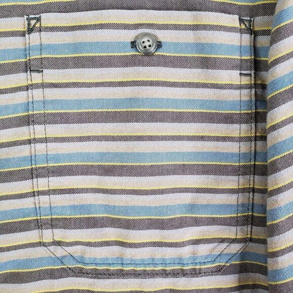 Mountain Hardware Shirt Mens Size XL Cotton Long Sleeve Button Up Hiking Plaid - Picture 4 of 12